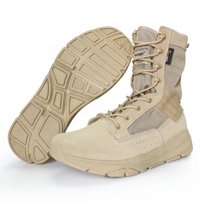 China 2021 New Style Oxford Cloth Popular Lightweight Military Shoes Suede Rise Sand Rejects Breathable Tactical Combat Boots Oxford Cloth ODM for sale