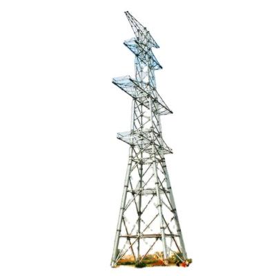 China Power Industry Sophisticated Galvanizing Electrical Transmission Hot Dip Pylon Technology 10kv-1000kv Power Line Angle Iron Steel Tower for sale