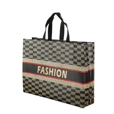 China Waterproof Customized Logo Tote Shopping Bag Reusable Eco - Friendly Non Woven Bag for sale