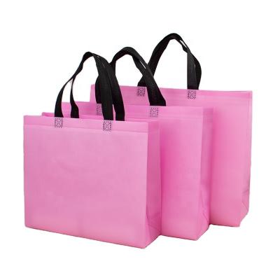 China waterproof promotion laminated non woven bag/non woven shopping bag/reusable shopping bag high quality for sale