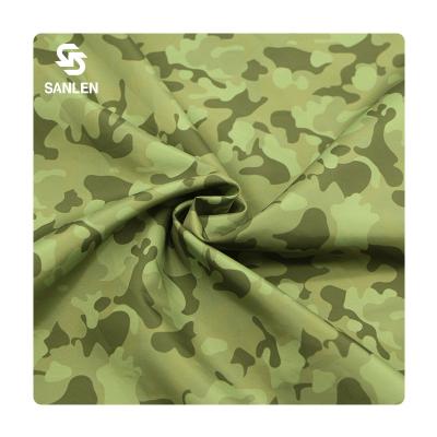 China Waterproof 50D72F Semi Dull Military Camouflage Hunting Camo Printed Outdoor 100 Polyester Custom Digital Printing Fabric For Jacket for sale