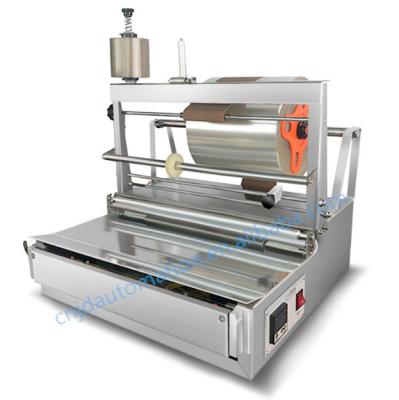 China Products Mini Cosmetic box overwrapping machine, BOPP cellophane wrapping machine, CD and DVD overwrapper for sale