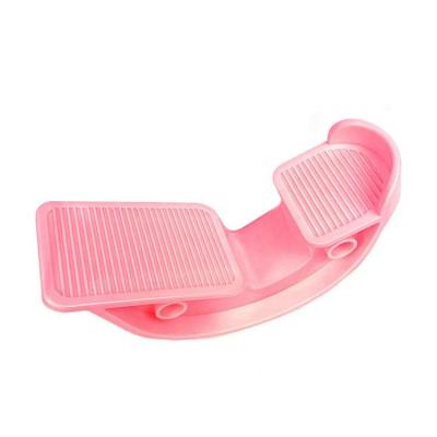 China Portable ABS Fitness Calf Stretcher Foot Rocker Stretch Board for sale