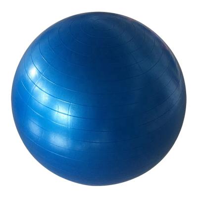 China Custom Logo Physical Balance 45cm PVC Inflatable Balance Yoga Gym Ball 75cm Soft And Anti-burst for sale