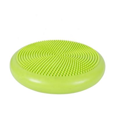 China Inflatable Exercise Muscle Yoga Pilates Massage Balance Disc Cushion for sale