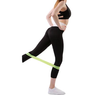 China Durable High Quality Body Sculpting Yoga Resistance Band Stretch Band Elastic Band for sale