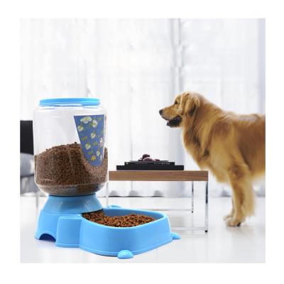 China 6L Dog Cat Food Water Dispenser Bottle Bowl Pet Viable Healthy Automatic Automatic Feeder for sale