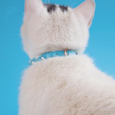 China Wholesale Personalized Woven Fancy Cute Luxury Cute Collars Cat Collar Loose Pet Leash Custom Designer Rope for sale