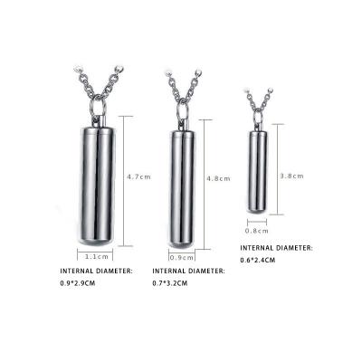 China CLASSIC Pet Cremation Pendant Necklace Crems Stainless Steel Cremation Pendant Urns Mask Necklace Keepsake for sale