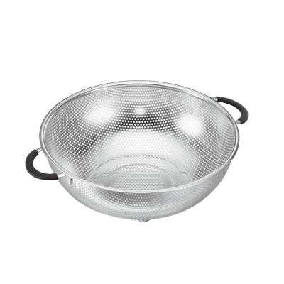 China Viable Kitchen Filter Stainless Steel Kitchen Strainer Manufacturer Basket for sale