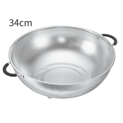 China Sustainable Safe And Healthy Drainer Storage Kitchen Accessories Stainless Steel Basket for sale