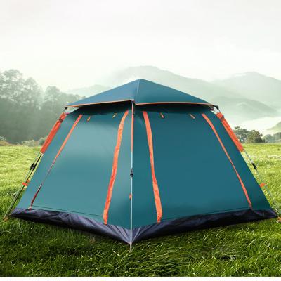 China Extended Type Glamping Folding Back Sleeping Four Side Tent for sale