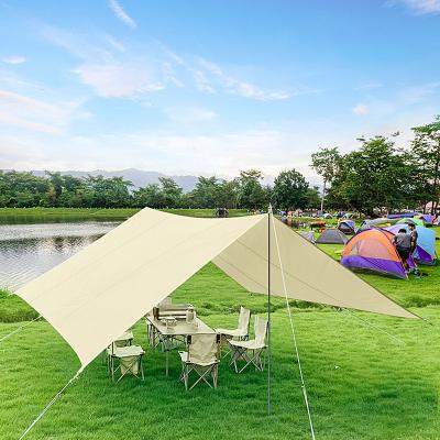 China Extended Type Outdoor Camping Lawn Blackout Tent Outdoor Canvas Portable Tents For Events Camping Tent for sale