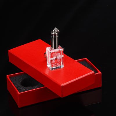 China Europe Customized Promotional Mother's Day Souvenir / Business Gift Block Chian Crystal Key Chain for sale