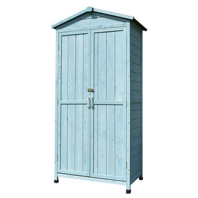 China Easily Assembled Litgrow Rain - Proof Anti-Corrosion Outdoor Storage Tools Storage Cabinet for sale