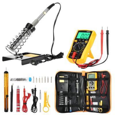 China 60W Temperature Control Electric Soldering Iron Soldering With Adjustable Temperature Control Tool Portable Multimeter Maintenance Tool for sale