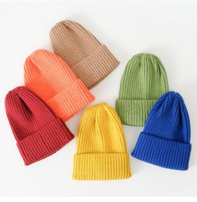 China Winter Striped Stocking Warm Colorful Knitted COMMON Beanie Hat Women Kinds Of Beanie Hats Slouchy Knit Skull Cap Men Wool for sale