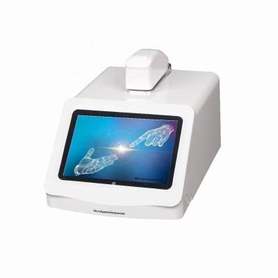 China No warming time Nucleic Acid Analyzer Ultra-low volume Spectrophotometer Biochemical Laboratory for sale