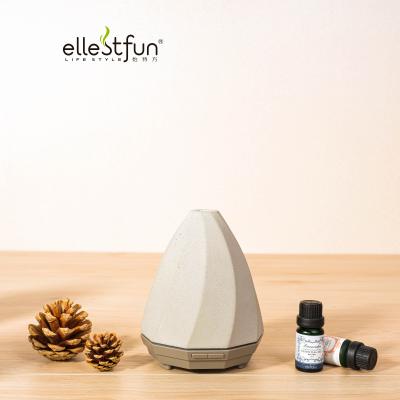 China 2022 New Design Home/Hotel/Company Ultrasonic Diffuser Essential Oil Household Handmade Aroma Diffuser With Cement Cover for sale