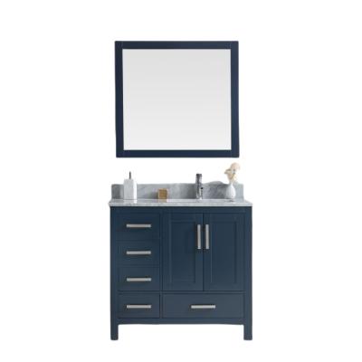 China High Quality Modern Wall Mounted Hand Wash Bathroom Cabinet Environmental Friendly Vanity Sink Cabinet Sink for sale