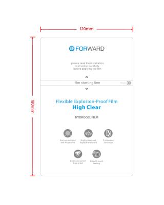 China High Clear FORWORD 9 Inch Screen Protector (HD) High Clear Flexible Explosion Proof Films For All Model Phones for sale