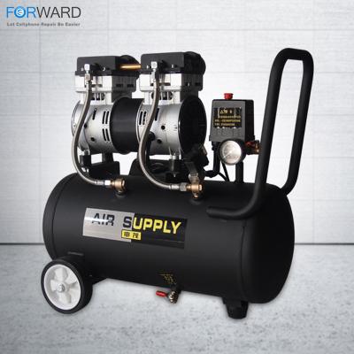 China Two Intake Pipes SPEED 800W 30L Black Air Compressor With Two Intake Pipes For OCA Laminating Machine Air Supply for sale