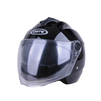 China New Developed Half Face Motorcycle Helmet Cool Looking Double Visors  Helmet for sale