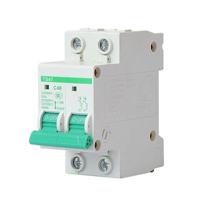 Κίνα OFUN Protecting Short Case Circuit Breaker 2P Electrical Miniature Circuit Breaker MCB προς πώληση