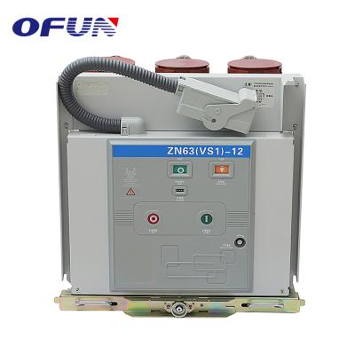 China OFUN  VS1 High Voltage Vacuum  Electrical Circuit Breaker MCB MCCB Circuit Breaker for sale