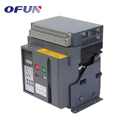 China OFUN  TSW45 3P Conventional Electrical Circuit Breaker Intelligent MCB MCCB  Circuit Breaker for sale