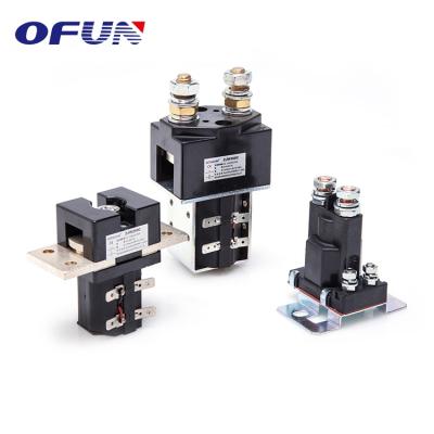 China OFUN Wholesale Contactor 80A 250A 350A Single Phase Electrical DC Contactor Te koop