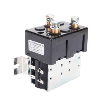 China OFUN General Magnetic DC Power Contactor Double Pole Normal Open 200A  Contactor 48V Te koop