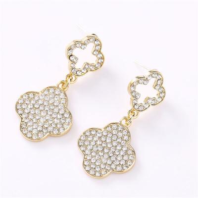 China New Pattern Niche Design Women Macrame Special Hot Selling Simple Cute Fashionable Simple Earrings for sale