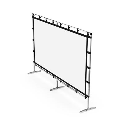 China 150 Inch Hd Foldable Projection Screen In Convenient Screen Wholesale 16:9 Projector Curtain Anti-light for sale