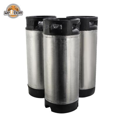 China 5 Gallon 19L Sustainable Home Brew Corny Cornelius Stainless Steel Used Beer Ball Lock Barrel With New Ball Lock for sale