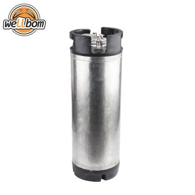 China 5 Gallon Cornelius Keg 19L Draft Beer Keg Stretcher Eco-friendly Used Empty Beer Keg For Homebrewing for sale