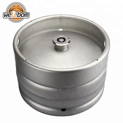 China Stainless Steel Sanke Beer Barrel 10L 20L 30L 50L Beer A/D/S/G Type Spear US Din Drums Buckets for sale