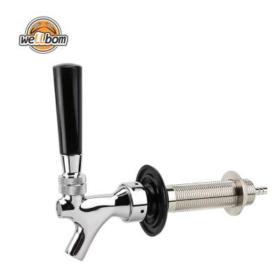 China Sustainable Draft Beer Tap Faucet With 62mm/100mm/127mm Long Leg Tap Home Brew Cask Combo Kits for sale