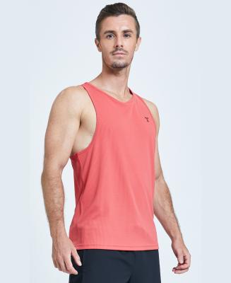 China Solid Color Breathable Training Crewneck Tank Top Mens Jogging Tank Top Wear for sale