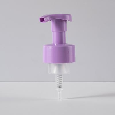 China Big Bottle Lash Frosted Foam Pump Extensions Yuyao 42Mm Foam Pump Bottle Flower Foam Pump Discharge Eco-Friendly for sale