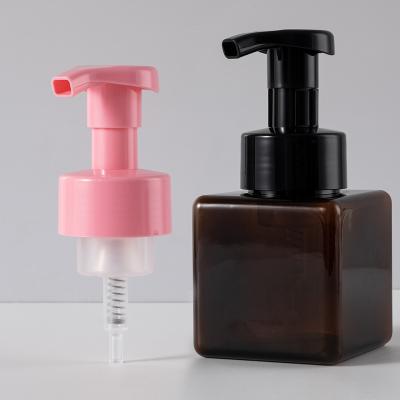 China Big Discharge Custom For Bottle Foamer Foam Bottle Pump Dispenser 60Ml Plastic Foam Pump Bottles Clear Black for sale