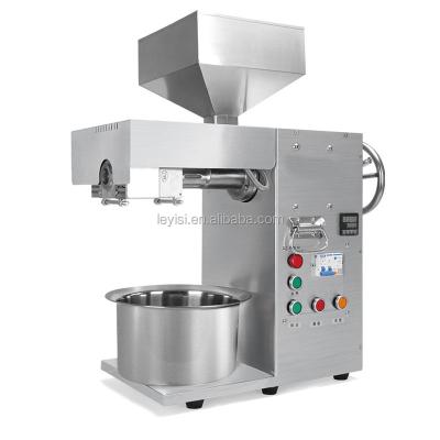 China food & Stainless Steel Automatic Family Type Mini Coconut Oil Press Beverage Plant Cold Pressing Machine for sale