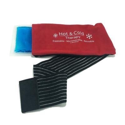 China Physiotherapy Recovery Gel Ice Pack With Straps / Wrap for sale