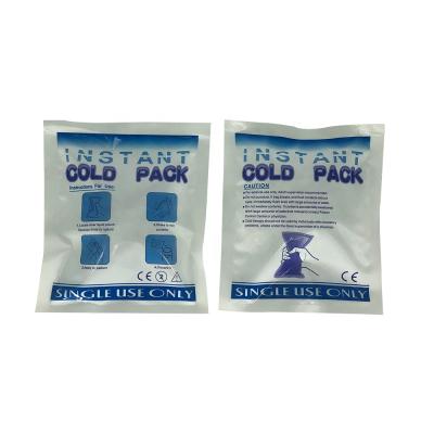 China Emergency Ice Cold Instant Gel Cold Packs&Disposable Bag for sale