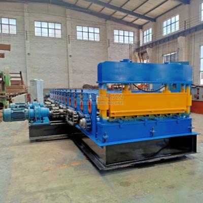 China Construction worksÂ   Container side panel roll forming machine-machine, width 1200 and 1520 mm, thickness 8 mm for sale