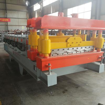 China Building Material Stores Metal Roof Tile Making Machine Good Price for sale