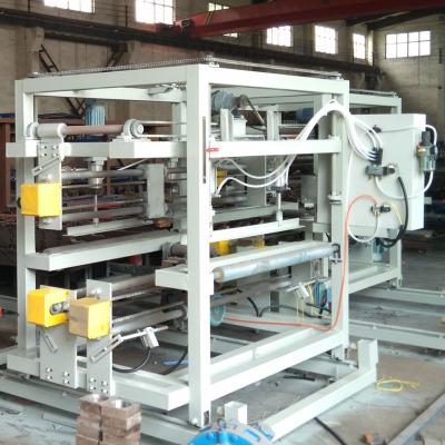 China Building Material Shops Low Price High Quality Glass Wool Sandwich Panel Making Equipment Made in HKY China for sale