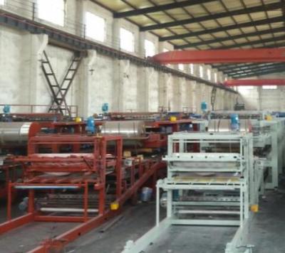 China Building Material Stores Made In HKY China Roll Forming Production Line , Sandwich Panel Press Machine for sale