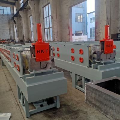 China Building Material Shops Gutter Sheet Rolling Roll Forming Machine for sale