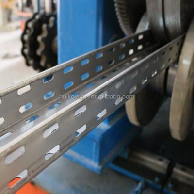 China GI sheet coil or etc. Aluminum Coil Cold Rolled Or Galvanized Trench Type Cable And Trunking Cold Rolling Forming Machine for sale